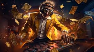 h129me Slots ဂိမ်းများ Jackpot နှင့် Free Spin အင်္ဂါရပ်ပါဝင်သောပုံ